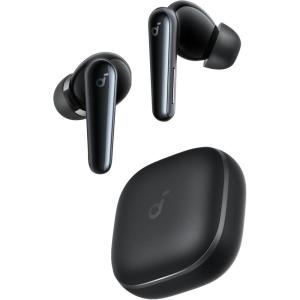imagesoundcore Liberty 5 by Anker NoiseCancelling Wireless Earbuds 2x Stronger Voice Reduction RealTime Adaptive Noise Cancellation Fast Charging Dolby Audio 6Mic AI Clear Calls Long Battery LifeInk Black