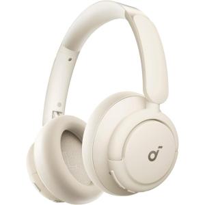 imagesoundcore Life Q30 by Anker Hybrid Active Noise Cancelling Headphones with Multiple Modes HiRes Sound Custom EQ via App 50H Playtime Comfortable Fit Bluetooth Multipoint ConnectionBeige