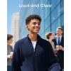 imageSoundcore C50i by Anker OpenEar Headphones ClipOn Earbuds UltraComfort FlexiClip Design 12mm Drivers for Powerful Bass AI Clear Calls 28H Playtime Secure Fit HiRes IP55 Bluetooth 60Black