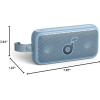 imageSoundcore Motion 300 by Anker Bluetooth Speaker Wireless HiRes Portable Speaker IPX7 Waterproof BassUp Bluetooth 53 30W Stereo Sound 13H Playtime for Home Shower Outdoor and Travel  Blueblue