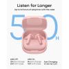 imageSoundcore P31i by Anker RealTime Adaptive Noise Cancelling HiRes Sound Translation Earbuds 50H Playtime Wireless Earbuds Bluetooth Earphones Spatial Audio Fast Charging IP55Pink