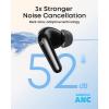 imageSoundcore P31i by Anker RealTime Adaptive Noise Cancelling HiRes Sound Translation Earbuds 50H Playtime Wireless Earbuds Bluetooth Earphones Spatial Audio Fast Charging IP55Black