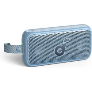 imageSoundcore Motion 300 by Anker Bluetooth Speaker Wireless HiRes Portable Speaker IPX7 Waterproof BassUp Bluetooth 53 30W Stereo Sound 13H Playtime for Home Shower Outdoor and Travel  Blueblue