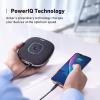 imageAnker PowerConf S3 Speakerphone with 6 Mics Enhanced Voice Pickup 24H Call Time App Control Bluetooth 5 USB C Conference Speaker Compatible with Leading Platforms Home OfficeBlack