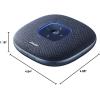 imageAnker PowerConf S3 Speakerphone with 6 Mics Enhanced Voice Pickup 24H Call Time App Control Bluetooth 5 USB C Conference Speaker Compatible with Leading Platforms Home OfficeBlue