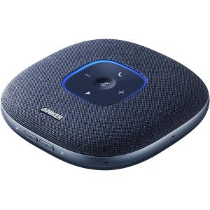 imageAnker PowerConf S3 Speakerphone with 6 Mics Enhanced Voice Pickup 24H Call Time App Control Bluetooth 5 USB C Conference Speaker Compatible with Leading Platforms Home OfficeBlue