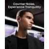 imageSoundcore AeroFit 2 Pro by Anker OpenEar and Active Noise Cancellation Modes HiRes Open Ear Headphones for CommuteOfficeFitness LDAC 4Mic AI Clear Calls 34H IP55 Wireless Bluetooth EarbudsMatte Black