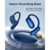 imagesoundcore AeroFit 2 by Anker OpenEar Headphones RealTime Translation Earbuds 4 Adjustable Positions for Every Ear Size 2 Richer Bass HiRes 42H Playtime IP55AI Clear CallsWireless ChargingAbyss Blue