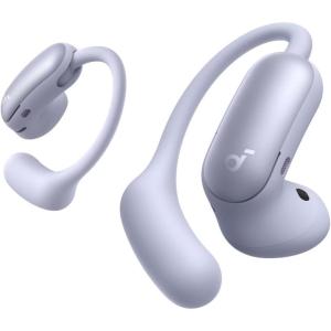imageSoundcore AeroFit 2 Pro by Anker OpenEar and Active Noise Cancellation Modes HiRes Open Ear Headphones for CommuteOfficeFitness LDAC 4Mic AI Clear Calls 34H IP55 Wireless Bluetooth EarbudsMatte Purple