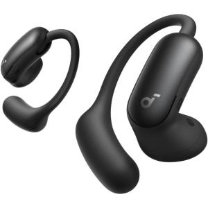 imageSoundcore AeroFit 2 Pro by Anker OpenEar and Active Noise Cancellation Modes HiRes Open Ear Headphones for CommuteOfficeFitness LDAC 4Mic AI Clear Calls 34H IP55 Wireless Bluetooth EarbudsMatte Black