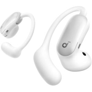 imageSoundcore AeroFit 2 Pro by Anker OpenEar and Active Noise Cancellation Modes HiRes Open Ear Headphones for CommuteOfficeFitness LDAC 4Mic AI Clear Calls 34H IP55 Wireless Bluetooth EarbudsGloss White