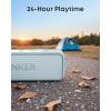 imageAnker Soundcore 2 Portable Bluetooth Speaker with Stereo Sound Bluetooth 5 Bassup IPX7 Waterproof 24Hour Playtime Wireless Speaker for Home Outdoors TravelBaby Blue