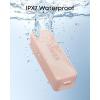 imageAnker Soundcore 2 Portable Bluetooth Speaker with Stereo Sound Bluetooth 5 Bassup IPX7 Waterproof 24Hour Playtime Wireless Speaker for Home Outdoors TravelPink