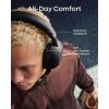 imageSoundcore Space 2 by Anker Active Noise Cancelling Headphones Comfortable Fit 50H Playtime LDAC HiRes Wireless Audio Dual Connection Clear Calls Bluetooth 61 Nap Mode Wearing DetectionJet Black