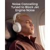 imageSoundcore Space 2 by Anker Active Noise Cancelling Headphones Comfortable Fit 50H Playtime LDAC HiRes Wireless Audio Dual Connection Clear Calls Bluetooth 61 Nap Mode Wearing DetectionLinen White