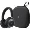 imageSoundcore Space One Pro by Anker with Headphones Case Adaptive Active Noise Cancelling Headphones Driven by 6 Mics Super Foldable Design 60H Lossless Audio UltraFast Charging HiRes Wireless