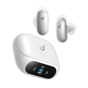 image:imageSoundcore Liberty 5 ProGuinness World RecordsCertified Call QualityAnker Thus AI ChipActive Noise Cancelling Wireless EarbudsCrystalClear Calls for CommuteNoisy EnvironmentsPearl White