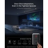 image:imageNEBULA X1 Triple Laser 4K Projector with Satellite Speakers 3500 ANSI Lumens 560001 Contrast 200W 412 Surround Sound 0915 Optical Zoom Smart AI Dolby Vision BuiltIn Micro Gimbal GTVX1Speaker