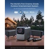 image:imageNEBULA X1 Triple Laser 4K Projector with Satellite Speakers 3500 ANSI Lumens 560001 Contrast 200W 412 Surround Sound 0915 Optical Zoom Smart AI Dolby Vision BuiltIn Micro Gimbal GTVX1SpeakerMic Bag