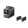 image:imageNEBULA X1 Triple Laser 4K Projector with Satellite Speakers 3500 ANSI Lumens 560001 Contrast 200W 412 Surround Sound 0915 Optical Zoom Smart AI Dolby Vision BuiltIn Micro Gimbal GTVX1Speaker