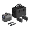 image:imageNEBULA X1 Triple Laser 4K Projector with Satellite Speakers 3500 ANSI Lumens 560001 Contrast 200W 412 Surround Sound 0915 Optical Zoom Smart AI Dolby Vision BuiltIn Micro Gimbal GTVX1SpeakerMic Bag
