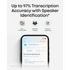 image:imagesoundcore Work AI Voice Recorder by Anker Wearable Note Taker for Meetings Transcribe and Summarize 300 MinsMo Included Optional App Upgrades MFi Certified 64GB 150 Languages USBC ChargingWhite