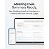 image:imagesoundcore Work AI Voice Recorder by Anker Wearable Note Taker for Meetings Transcribe and Summarize 300 MinsMo Included Optional App Upgrades MFi Certified 64GB 150 Languages USBC ChargingBlack