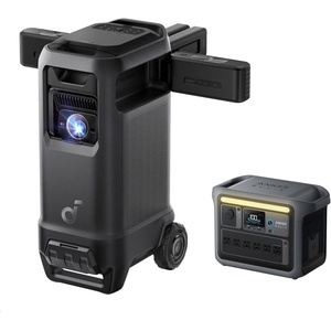 image:imagesoundcore Nebula X1 Pro Triple Laser 4K Projector with Anker SOLIX C1000 Power Station 3500 ANSI Lumens Mobile Theater 714 Spatial Sound Dolby Atmos Optical Zoom 560001 Home amp OutdoorX1 ProPower Station