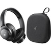 image:imageSoundcore by Anker Q20i Hybrid Active Noise Cancelling Headphones with Headphones Case Wireless OverEar Bluetooth 40H Long ANC Playtime HiRes Audio Big Bass Customize via an App